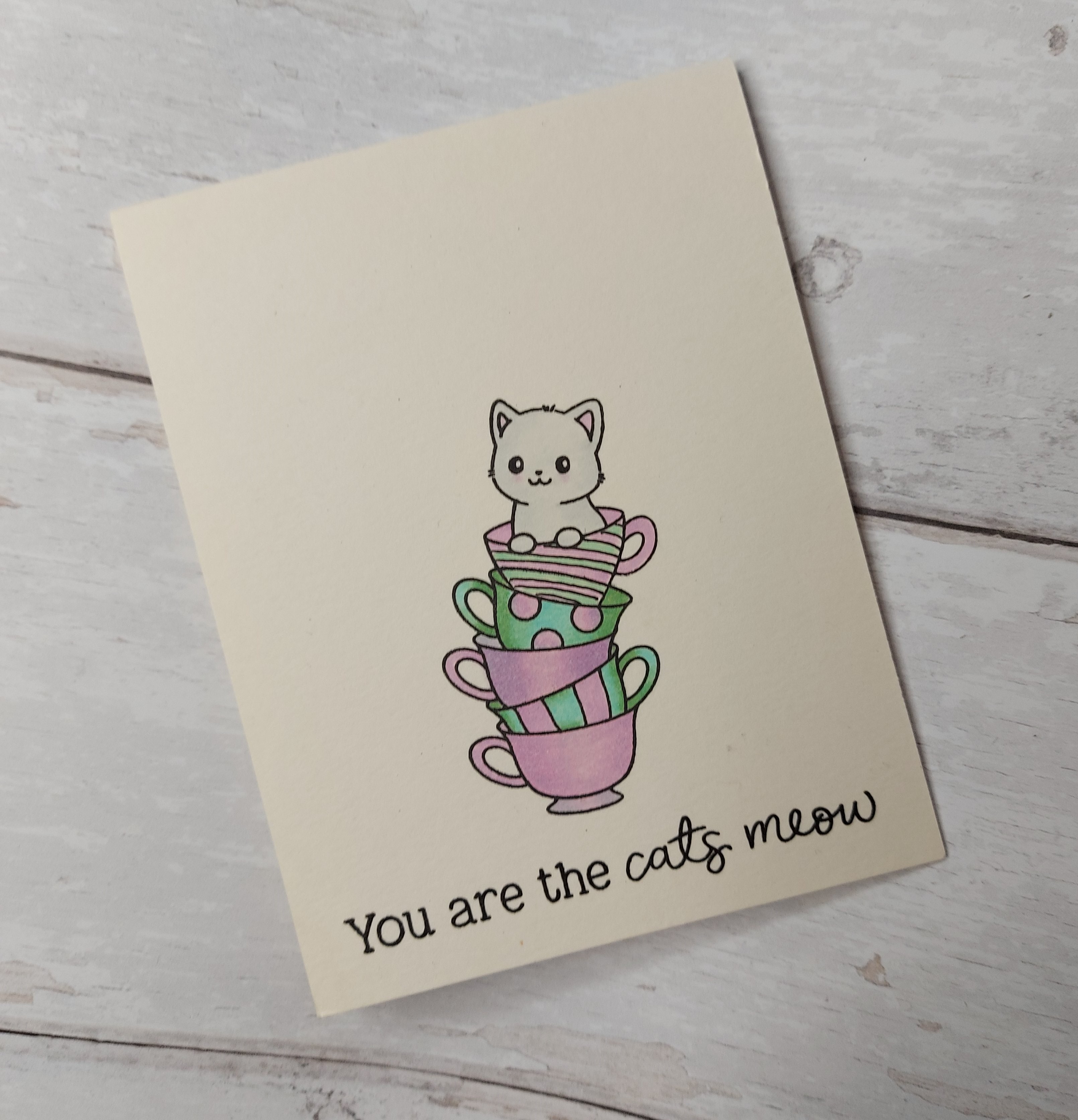 A Cat and a Frog…… – loopyloocards